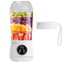 Wireless Handheld Blender Bottle 550ml Ice Crusher Multifunctional Electric Juice Maker  Home Use