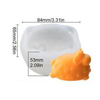 Silicone Sheep Mold Creative Multiple Styles Washable Soap Candle Mold DIY Gifts Home Supplies Aromatherapy Durable Accessories