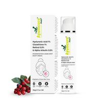 Ayumcure 0,5% Retinolio naktinis kremas | 50g | Su 1% hialurono rūgšties, 1% gliutationo ir 0,5% alfa arbutino | Skaistina, suvienodina odos toną ir mažina tamsius