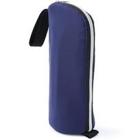 Lunchichi Pet Bottle Insulated ice intact for 9 Made with Mountain Parka for 650ml Pet Bottles Cover, (Keeps hours), Fabric, (Navy Blue)