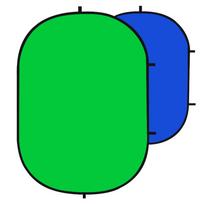 Portable Chromakey Photography Studio Green Blue Screen Double Sided Background Cloth Backdrop 100x150cm