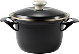 Fuji Enamel EX 16cm Cocotte Black juoda