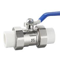 Xingongpai PPR Double Union Brass Ball Valve