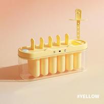 Six-cavity Ice Cream Mold For Home Use, Homemade Popsicles, Children's Ice Cream, Ice Cream Molds, Ice Boxes