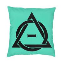 Nordic Style Lgbt Therian Theta Delta Throw Pillow Cover Home Decor Custom Square Cushion Cover 45X45 Pillowcover For Sofa Peach skin 18*18(CM)-1Pcs