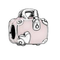 Original 925 Silver Charms Bag Earphone Magic Cube Watch Games Console Bead Pendant Fit Bracelet Necklace Jewelry