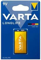 Varta Longlife baterija 6LR61/6LF22 (9V, šarminė, Krona)