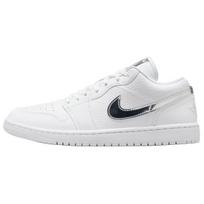Jordan Air Jordan 1 Low top Vintage Basketball Shoes Women's White IQ9381-100 36.5