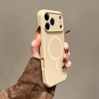Magnetic Liquid Silicone Case for iPhone 17 Pro Max - Full Coverage, Skin-Feel Protection 12ProMax