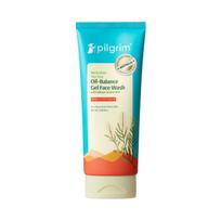 Pilgrim 1% Salicylic Acid Gel Face Wash 100 ml | Gel Face Wash with CICA & Tea Tree For Men & Women, for Oily skin, Acne Prone Skin, Non Drying Cle blue