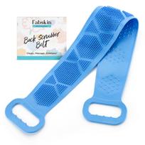 Fabskin Silicone Body Back Scrubber For Bathing | Bath Scrubber For Bathing for Men & Women | Double Side Body Scrub Brush, Bathing Brush for Skin