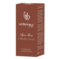 Le Bonheur Aqua Bom Collagen Cream | Deep Hydration Meets Youthful Glow | Marine Collagen, Vitamin E & A Cream for Bright Supple and Younger Lookin