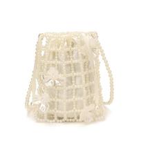 Small-scale Pearl Cross-body Bag, Mini Mobile Phone Bag, Light Luxury and Fashionable Beaded Small Bag balta