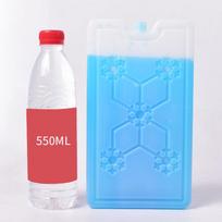 Oubaosen 4-Pack 500ml Ice Crystal Box, Ice Pack Cooling And Insulation Container for Transportation, Fresh-Keeping without Water Filling, Reusable