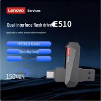 Lenovo E510 Dual-Port USB 3.2 & Type-C OTG Flash Drive