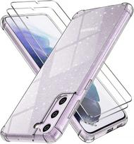 Etui Do Samsung Galaxy S21 Fe 5G 2Xszkło Hartowane Błyszczące Przezroczyste