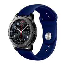 Pasek Do Zegarka Samsung Galaxy Watch 3 45/46Mm Niebieski Silikon 22Mm