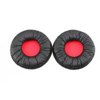 Replacement Ear Pads for Sony MDR-V55/V500DJ/E95 – Protein Leather, Memory Foam, Noise Isolation raudona