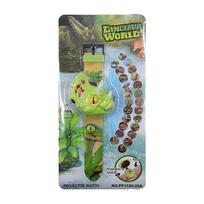 Triceratops Educational Toy Kids Watch Dinosaur Projection Watch Digital WristWatch Cartoon D