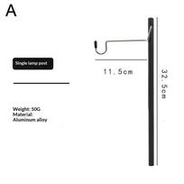 Camping Shelf Lantern Stand Light Pole Hook Picnic Tableware Hanging Racks Detachable Aluminium Alloy Light Hangers Stand