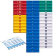 Mahjong color scoring sticks full set score record book 100 pages + (1 booklet) 8 rows,