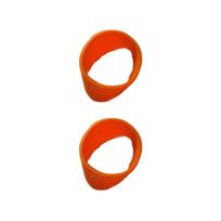10 Pcs Sealed Rubber Ring Pickleball Paddle Grip Stretchable Elastic Overgrip Anti-slip Comfort Racket Grip Handle Training