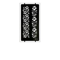 Lace Fake Tattoo Henna Tattoo Stencil Stickers Legs Arm Body Art Sticker  Finger Hand S 0312