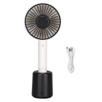 Ultra Quiet Portable Fan With 3 Speeds, USB Rechargeable Mini Handheld Fan Long Runtime Adjustable Wind Speed Personal Cooling Fan For Summer