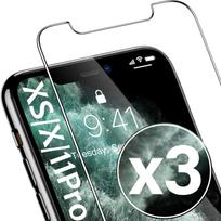 3X Szkło Hartowane 9H Do Apple Iphone Xs/X/11 Pro Wysoka Odporność Solidne