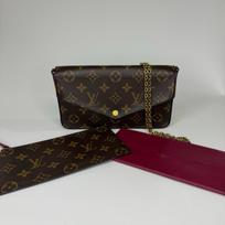 [Pre-Owned] Louis Vuitton Pochette FéLicie 'Brown Monogram Canvas' - Excellent #UPNMBM ONE SIZE
