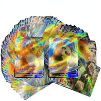 100 vnt. Pokemon kortelių Blizgančios VSTAR GX EX VMAX MEGA TAG TEAM Energija Treneris Charizard Pikachu Kolekcija Kovos kortelė S16 30PCS - VMAX