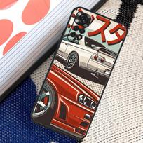 Sportinio automobilio JDM Drift dėklas, skirtas Xiaomi Redmi Note 12 11 10 9 8 Pro Note 8T 9S 10S 11S Redmi 10 10C 12C 9C dangtelis Redmi 9T