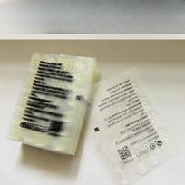 Designated Jelly Glue Toe Nail Sheet Adhesive Double-sided Tape Nail Sticker Finished Nail Art Product Foot style 50pcs