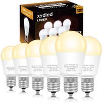 xydled LED lemputės, E17 cokolis, atitinka 60W, 760lm, šilta balta, 2700k, mini kriptono lemputės, mini lempos forma, kompaktiška lemputė, platus spindulio kampas, nepritemdoma,