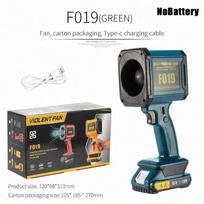 Turbo Fan Turbine Jet Blower Adjustable Wind Speed Electric Air Duster Strong Power Powerful Air Blower mėlyna