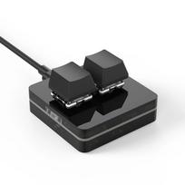 USB-C individualizuota klaviatūra Mini Copy Paste 2 3 6 klavišų rankenėlė su LED RGB apšvietimu Mechaninės karšto keitimo programuojamos makro klaviatūros Red Switch