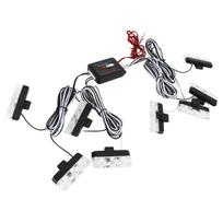 12V Car Emergency Strobe Lights Bright Illumination 24 LED Lights IP67 Waterproof 6000K Universal for Truck UTV ATV