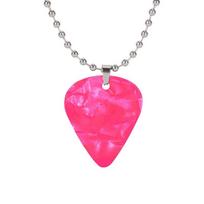 Celluloid Guitar/Bass Picks & Plectrum Necklace - Musical Instrument Accessories black