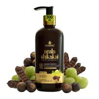 Dharishah Ayurveda Amla Reetha Shikakai Shampoo | Sulphate & Paraben Free Ayurvedic Herbal Shampoo for Hair Growth, Hair Fall Control & Dandruff Ca
