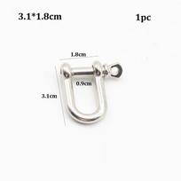 Buckle Rope Paracord Buckle Outdoor Camping Survival Buckle Survival Bracelets O-Shaped Shackle 1