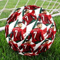 1pc Silent Man Size 5 Football Soccer Balls, Competition Sport Football Indoor And Outdoor Training Ball.Q702031 Size 5