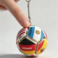 Football Fidget Keychain World Cup National Flag Design Soccer Shape Push  Toy for Backpack Pendant Gift 1pc