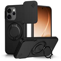 Slide Camera Lens Protector Case for OPPO Reno 15 Pro Max 5G Built-in 360° Rotatable Ring Kickstand for OPPO Reno 15 Pro Max 5G juoda