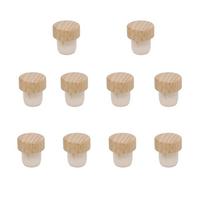 10PCS Vacuum Seal Champagne Bottles Sealer Leak Proof Bottle Plug Wine Cork Stopper  Beer Bottle chaki