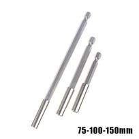 Quick Change Hex Shank Adapter Set - Magnetic Cordless Bit Holder Extension 60-200mm For Power Drill Impact Driver Accessories