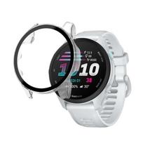 Coque compatible Garmin Forerunner 70/Forerunner 170/Forerunner 170 Music - Protection rigide écran verre trempé Phonillico®