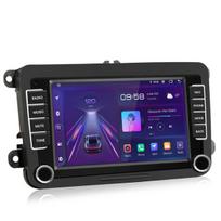 android 7 colių automobilių navigacijos sistemos radijas junsun vw golf 5 6 tiguan skoda passat polo gps navi wifi bt fm rds swc 2gb+32gb