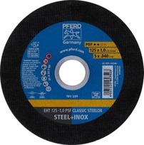 Pjovimo diskas PSF Classic Steelox 125x1mm, Pferd