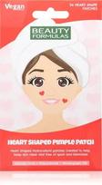Beauty Formulas hidrokoloidiniai širdelės formos pleistrai netobulumams  24 pcs