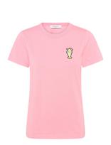 Maison Kitsune - Ice Cream Patch Regular Tee-Shirt - Marškinėliai trumpomis rankovėmis - Rožinė